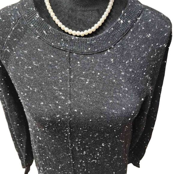 Lou & Grey For Loft XXS Black White Sweater - Picture 3 of 10